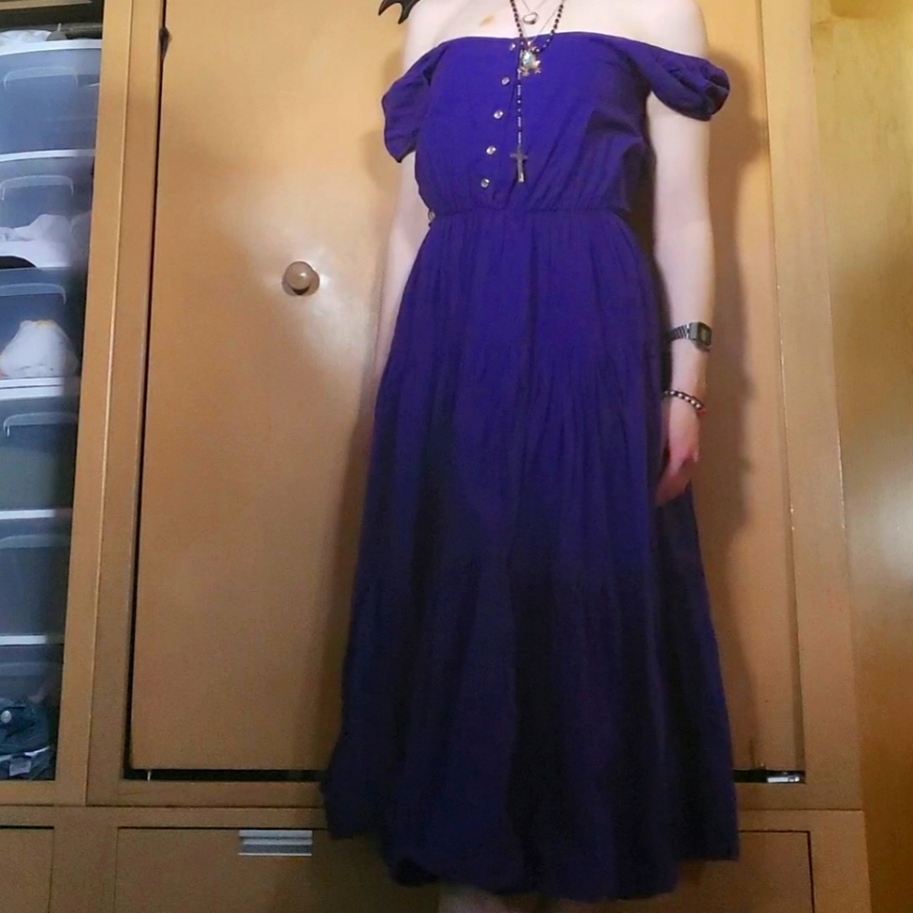 PURPLE PRAIRIE DRESS